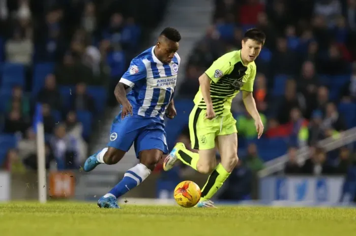 Framed Print : Brighton and Hove Albion vs. Huddersfield Town: Sky Bet Championship Showdown at American Express Community Stadium (January 23, 2016) Framed Print : Brighton and Hove Albion vs. Huddersfield Town: Sky Bet Championship Showdown at American Express Community Stadium (January 23, 2016)