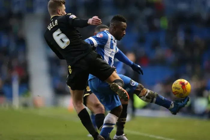 Framed Print : Brighton and Hove Albion vs. Bolton Wanderers: Sky Bet Championship Showdown at American Express Community Stadium (February 13, 2016) Framed Print : Brighton and Hove Albion vs. Bolton Wanderers: Sky Bet Championship Showdown at American Express Community Stadium (February 13, 2016)