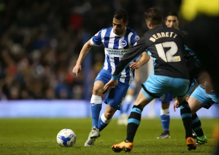 Framed Print : Brighton and Hove Albion vs. Sheffield Wednesday: Sky Bet Championship Showdown at American Express Community Stadium (08.03.2016) Framed Print : Brighton and Hove Albion vs. Sheffield Wednesday: Sky Bet Championship Showdown at American Express Community Stadium (08.03.2016)