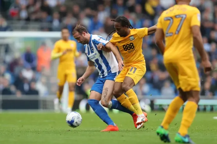 Framed Print : Brighton and Hove Albion vs. Preston North End: A Fierce EFL Sky Bet Championship Clash at the American Express Community Stadium (15OCT16) Framed Print : Brighton and Hove Albion vs. Preston North End: A Fierce EFL Sky Bet Championship Clash at the American Express Community Stadium (15OCT16)