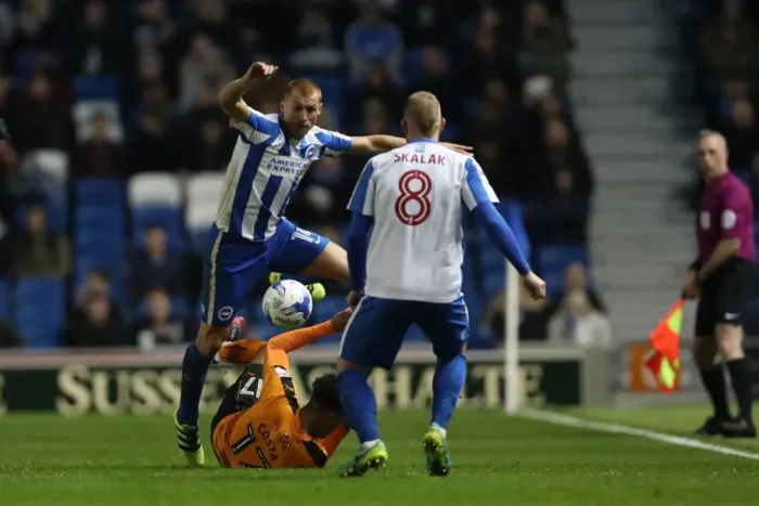 Framed Print : Brighton and Hove Albion vs. Wolverhampton Wanderers: Championship Showdown at American Express Community Stadium (October 19, 2016) Framed Print : Brighton and Hove Albion vs. Wolverhampton Wanderers: Championship Showdown at American Express Community Stadium (October 19, 2016)