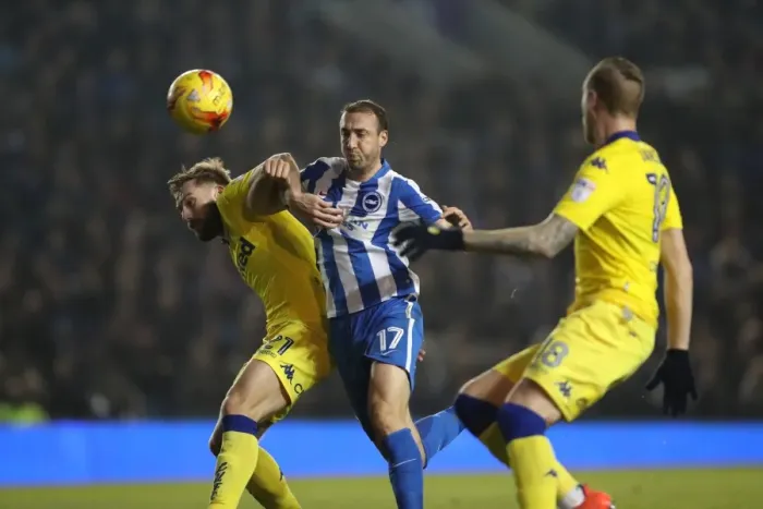 Framed Print : Brighton and Hove Albion vs. Leeds United: EFL Sky Bet Championship Showdown at American Express Community Stadium (December 9, 2016) Framed Print : Brighton and Hove Albion vs. Leeds United: EFL Sky Bet Championship Showdown at American Express Community Stadium (December 9, 2016)