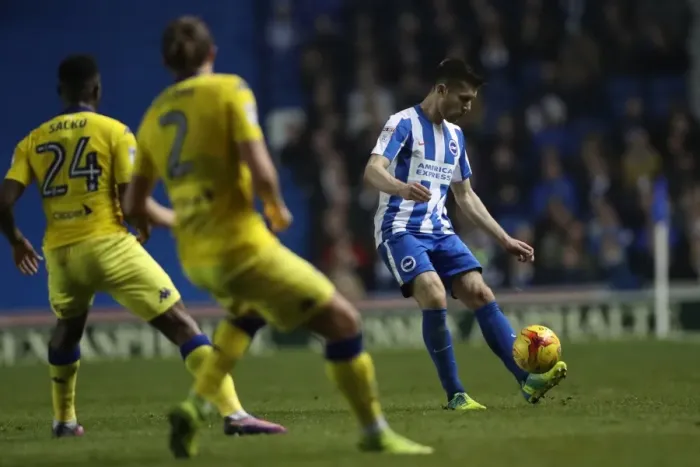 Framed Print : Brighton and Hove Albion vs. Leeds United: Championship Showdown at American Express Community Stadium (December 9, 2016) Framed Print : Brighton and Hove Albion vs. Leeds United: Championship Showdown at American Express Community Stadium (December 9, 2016)