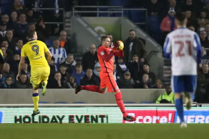 Framed Print : Brighton and Hove Albion vs. Leeds United: EFL Sky Bet Championship Showdown at American Express Community Stadium (December 9, 2016) Framed Print : Brighton and Hove Albion vs. Leeds United: EFL Sky Bet Championship Showdown at American Express Community Stadium (December 9, 2016)