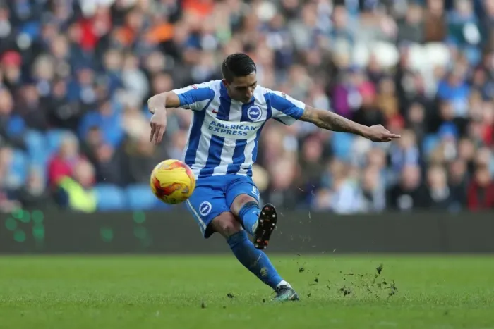 Framed Print : Brighton and Hove Albion vs. Queens Park Rangers: A Fierce EFL Sky Bet Championship Clash at American Express Community Stadium (27DEC16)