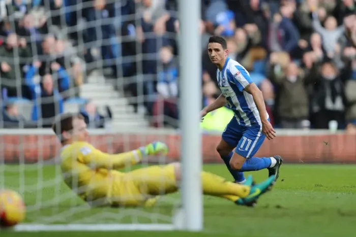 Framed Print : Brighton and Hove Albion vs. Queens Park Rangers: EFL Sky Bet Championship Showdown at American Express Community Stadium (27DEC16) Framed Print : Brighton and Hove Albion vs. Queens Park Rangers: EFL Sky Bet Championship Showdown at American Express Community Stadium (27DEC16)