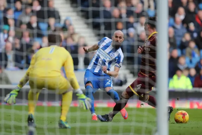 Framed Print : Brighton and Hove Albion vs. Queens Park Rangers: EFL Sky Bet Championship Battle at American Express Community Stadium (27DEC16) Framed Print : Brighton and Hove Albion vs. Queens Park Rangers: EFL Sky Bet Championship Battle at American Express Community Stadium (27DEC16)