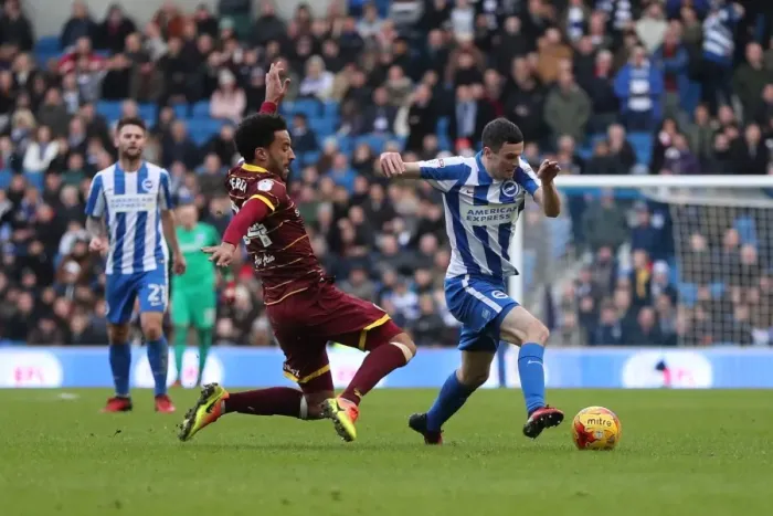 Framed Print : Brighton and Hove Albion vs. Queens Park Rangers: EFL Sky Bet Championship Battle at American Express Community Stadium (27DEC16) Framed Print : Brighton and Hove Albion vs. Queens Park Rangers: EFL Sky Bet Championship Battle at American Express Community Stadium (27DEC16)