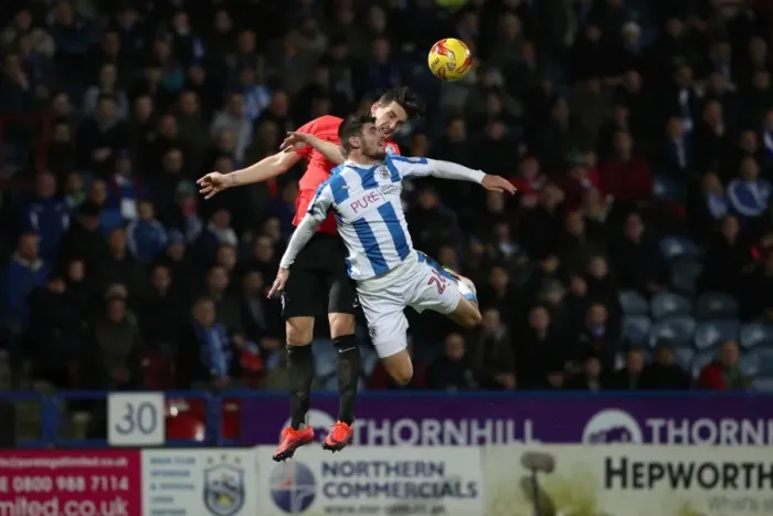 Framed Print : Brighton and Hove Albion vs. Huddersfield Town: EFL Sky Bet Championship Showdown at The John Smiths Stadium (02FEB17) Framed Print : Brighton and Hove Albion vs. Huddersfield Town: EFL Sky Bet Championship Showdown at The John Smiths Stadium (02FEB17)