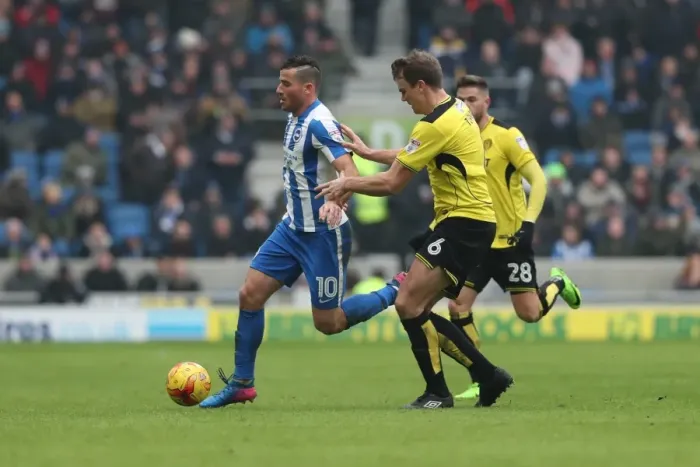 Framed Print : Brighton and Hove Albion vs. Burton Albion: EFL Sky Bet Championship Showdown at American Express Community Stadium (February 11, 2017) Framed Print : Brighton and Hove Albion vs. Burton Albion: EFL Sky Bet Championship Showdown at American Express Community Stadium (February 11, 2017)