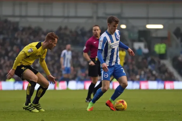 Framed Print : Brighton and Hove Albion vs. Burton Albion: EFL Sky Bet Championship Showdown at American Express Community Stadium (February 11, 2017) Framed Print : Brighton and Hove Albion vs. Burton Albion: EFL Sky Bet Championship Showdown at American Express Community Stadium (February 11, 2017)