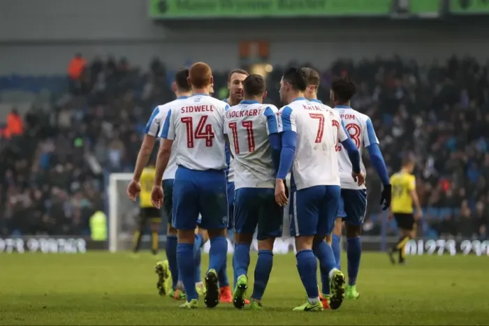 Framed Print : Brighton and Hove Albion vs. Burton Albion: EFL Sky Bet Championship Showdown at American Express Community Stadium (February 11, 2017)