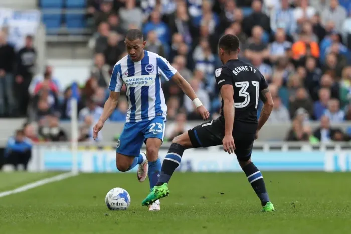 Framed Print : Brighton and Hove Albion vs. Blackburn Rovers: EFL Sky Bet Championship Showdown at American Express Community Stadium (April 1, 2017) Framed Print : Brighton and Hove Albion vs. Blackburn Rovers: EFL Sky Bet Championship Showdown at American Express Community Stadium (April 1, 2017)