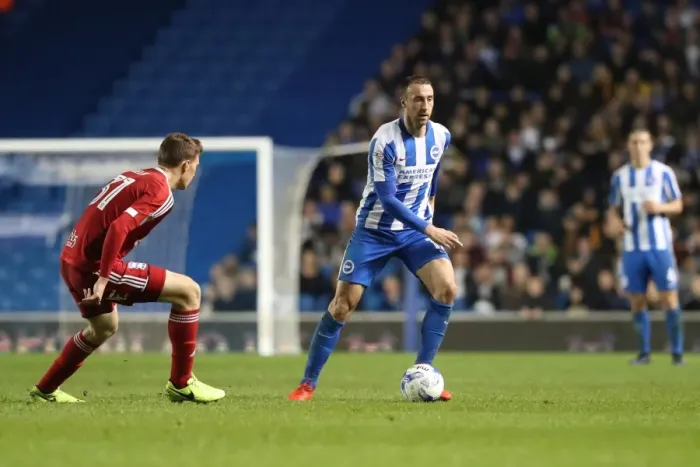 Framed Print : Brighton and Hove Albion vs. Birmingham City: EFL Sky Bet Championship Showdown at American Express Community Stadium (April 4, 2017) Framed Print : Brighton and Hove Albion vs. Birmingham City: EFL Sky Bet Championship Showdown at American Express Community Stadium (April 4, 2017)