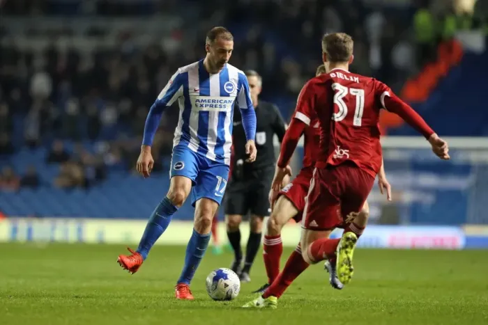 Framed Print : Brighton and Hove Albion vs. Birmingham City: EFL Sky Bet Championship Showdown at American Express Community Stadium (04APR17) Framed Print : Brighton and Hove Albion vs. Birmingham City: EFL Sky Bet Championship Showdown at American Express Community Stadium (04APR17)