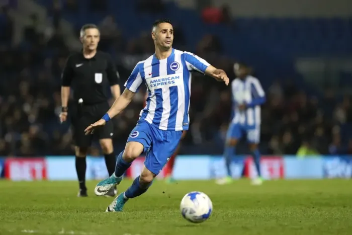 Framed Print : Brighton and Hove Albion vs. Birmingham City: EFL Sky Bet Championship Showdown at American Express Community Stadium (April 4, 2017)