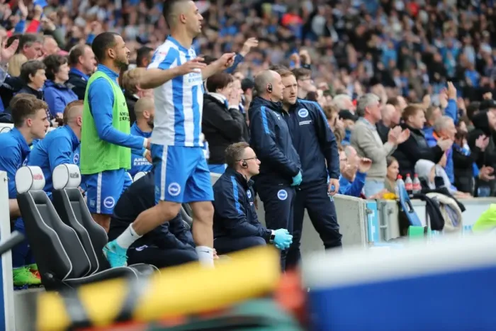 Framed Print : Brighton and Hove Albion vs. Wigan Athletic: A Tight Championship Clash at the American Express Community Stadium (17 April 2017) Framed Print : Brighton and Hove Albion vs. Wigan Athletic: A Tight Championship Clash at the American Express Community Stadium (17 April 2017)
