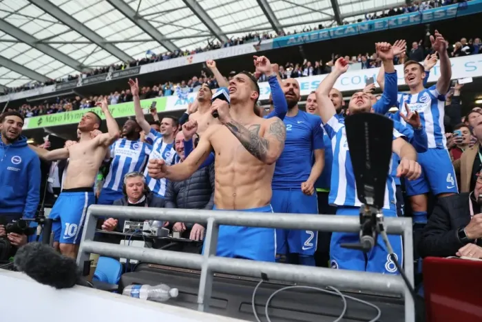 Framed Print : Brighton and Hove Albion vs. Wigan Athletic: A Fierce EFL Sky Bet Championship Clash at the American Express Community Stadium (17APR17) Framed Print : Brighton and Hove Albion vs. Wigan Athletic: A Fierce EFL Sky Bet Championship Clash at the American Express Community Stadium (17APR17)
