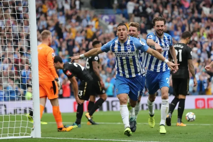 Framed Print : Brighton and Hove Albion vs. Newcastle United: Premier League Showdown at American Express Community Stadium (September 2017) Framed Print : Brighton and Hove Albion vs. Newcastle United: Premier League Showdown at American Express Community Stadium (September 2017)