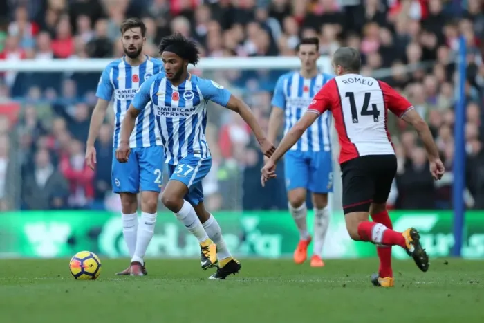 Framed Print : Brighton and Hove Albion vs. Southampton: A Premier League Showdown at American Express Community Stadium (29OCT17) Framed Print : Brighton and Hove Albion vs. Southampton: A Premier League Showdown at American Express Community Stadium (29OCT17)
