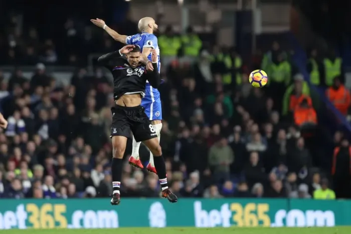 Framed Print : Brighton and Hove Albion vs. Crystal Palace: A Premier League Showdown at American Express Community Stadium (November 2017) Framed Print : Brighton and Hove Albion vs. Crystal Palace: A Premier League Showdown at American Express Community Stadium (November 2017)