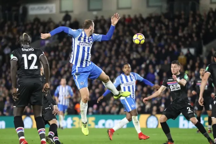 Framed Print : Brighton and Hove Albion vs. Crystal Palace: A Premier League Showdown at American Express Community Stadium (November 2017) Framed Print : Brighton and Hove Albion vs. Crystal Palace: A Premier League Showdown at American Express Community Stadium (November 2017)
