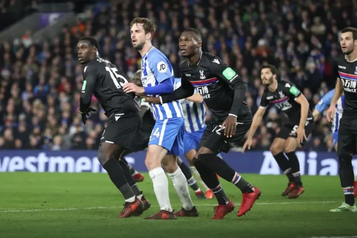 Framed Print : Brighton and Hove Albion vs. Crystal Palace: A Premier League Showdown at American Express Community Stadium (November 2017) Framed Print : Brighton and Hove Albion vs. Crystal Palace: A Premier League Showdown at American Express Community Stadium (November 2017)