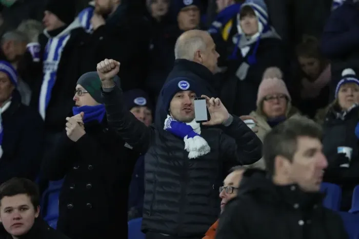 Framed Print : Brighton and Hove Albion vs. Crystal Palace: FA Cup 3rd Round Battle at American Express Community Stadium (08.01.18) Framed Print : Brighton and Hove Albion vs. Crystal Palace: FA Cup 3rd Round Battle at American Express Community Stadium (08.01.18)