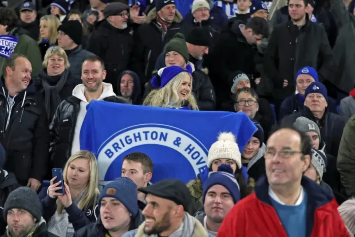 Framed Print : Brighton and Hove Albion vs. Crystal Palace: FA Cup 3rd Round Battle at American Express Community Stadium (08.01.2018)