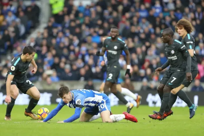 Framed Print : Brighton and Hove Albion vs. Chelsea: Premier League Showdown at American Express Community Stadium (January 2018) Framed Print : Brighton and Hove Albion vs. Chelsea: Premier League Showdown at American Express Community Stadium (January 2018)