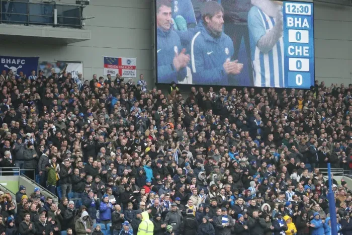 Framed Print : Brighton and Hove Albion vs. Chelsea: Premier League Showdown at American Express Community Stadium (January 2018) Framed Print : Brighton and Hove Albion vs. Chelsea: Premier League Showdown at American Express Community Stadium (January 2018)