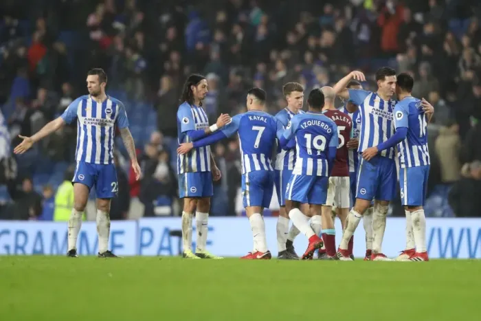Framed Print : Brighton and Hove Albion vs. West Ham United: Premier League Showdown at American Express Community Stadium (3rd February 2018) Framed Print : Brighton and Hove Albion vs. West Ham United: Premier League Showdown at American Express Community Stadium (3rd February 2018)