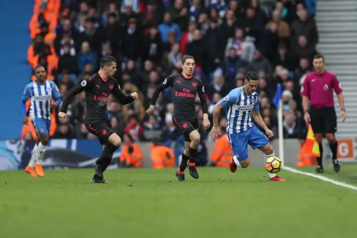 Framed Print : Brighton and Hove Albion vs. Arsenal: Premier League Showdown at American Express Community Stadium (04MAR18) Framed Print : Brighton and Hove Albion vs. Arsenal: Premier League Showdown at American Express Community Stadium (04MAR18)