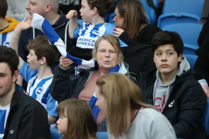 Framed Print : Brighton and Hove Albion vs. Huddersfield Town: Premier League Battle at American Express Community Stadium (07APR18)