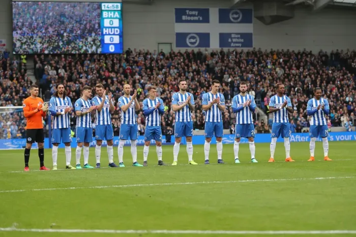 Framed Print : Brighton and Hove Albion vs. Huddersfield Town: Premier League Battle at American Express Community Stadium (07APR18) Framed Print : Brighton and Hove Albion vs. Huddersfield Town: Premier League Battle at American Express Community Stadium (07APR18)