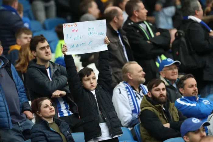 Framed Print : Brighton and Hove Albion vs. Huddersfield Town: Premier League Showdown at American Express Community Stadium (April 7, 2018) Framed Print : Brighton and Hove Albion vs. Huddersfield Town: Premier League Showdown at American Express Community Stadium (April 7, 2018)