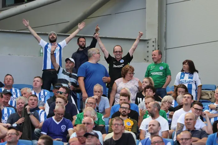 Framed Print : Brighton and Hove Albion vs. Fulham: Premier League Showdown at American Express Community Stadium (September 1, 2018) Framed Print : Brighton and Hove Albion vs. Fulham: Premier League Showdown at American Express Community Stadium (September 1, 2018)
