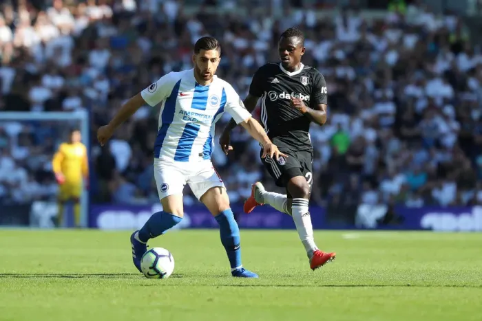 Framed Print : Brighton and Hove Albion vs. Fulham: Premier League Showdown at American Express Community Stadium (September 1, 2018)