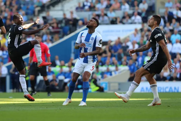 Framed Print : Brighton and Hove Albion vs. Fulham: Premier League Showdown at American Express Community Stadium (September 1, 2018) Framed Print : Brighton and Hove Albion vs. Fulham: Premier League Showdown at American Express Community Stadium (September 1, 2018)