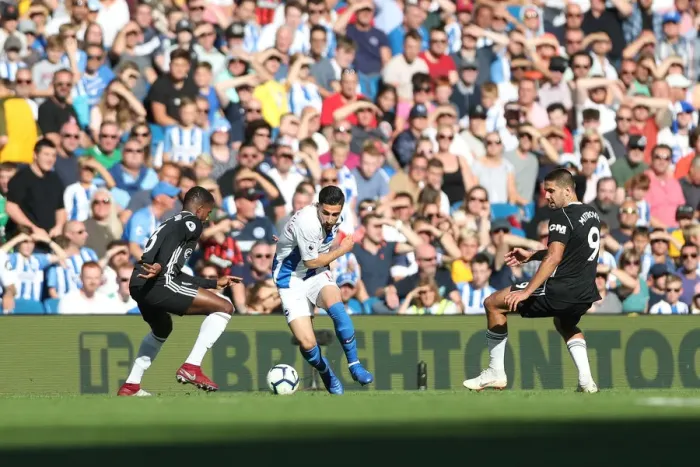 Framed Print : Brighton and Hove Albion vs. Fulham: Premier League Showdown at American Express Community Stadium (September 1, 2018) Framed Print : Brighton and Hove Albion vs. Fulham: Premier League Showdown at American Express Community Stadium (September 1, 2018)