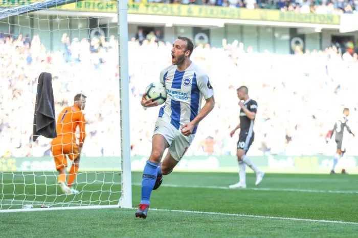 Framed Print : Brighton and Hove Albion vs. Fulham: Premier League Showdown at American Express Community Stadium (September 1, 2018) Framed Print : Brighton and Hove Albion vs. Fulham: Premier League Showdown at American Express Community Stadium (September 1, 2018)