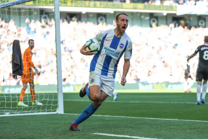 Framed Print : Brighton and Hove Albion vs. Fulham: Premier League Showdown at American Express Community Stadium (September 1, 2018)