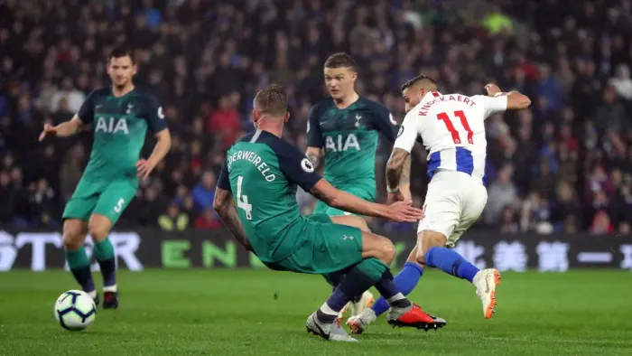 Framed Print : Brighton and Hove Albion vs. Tottenham Hotspur: Premier League Showdown at American Express Community Stadium (September 22, 2018) Framed Print : Brighton and Hove Albion vs. Tottenham Hotspur: Premier League Showdown at American Express Community Stadium (September 22, 2018)