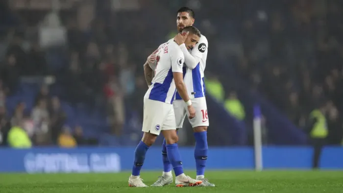 Framed Print : Brighton and Hove Albion vs. Tottenham Hotspur: Premier League Showdown at American Express Community Stadium (22SEP18)