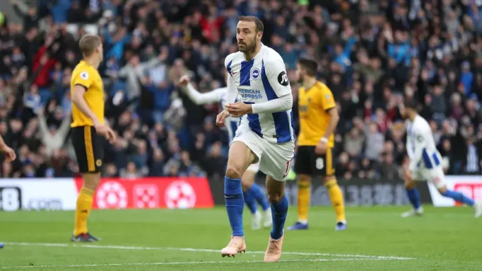 Framed Print : Brighton and Hove Albion vs. Wolverhampton Wanderers: A Premier League Battle at American Express Community Stadium - October 2018 Framed Print : Brighton and Hove Albion vs. Wolverhampton Wanderers: A Premier League Battle at American Express Community Stadium - October 2018