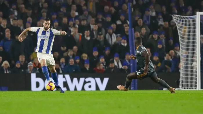 Framed Print : Brighton and Hove Albion vs. Leicester City: Premier League Showdown at American Express Community Stadium (November 2018) Framed Print : Brighton and Hove Albion vs. Leicester City: Premier League Showdown at American Express Community Stadium (November 2018)