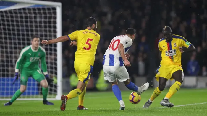 Framed Print : Brighton and Hove Albion vs. Crystal Palace: A Premier League Showdown at American Express Community Stadium (December 4, 2018) Framed Print : Brighton and Hove Albion vs. Crystal Palace: A Premier League Showdown at American Express Community Stadium (December 4, 2018)