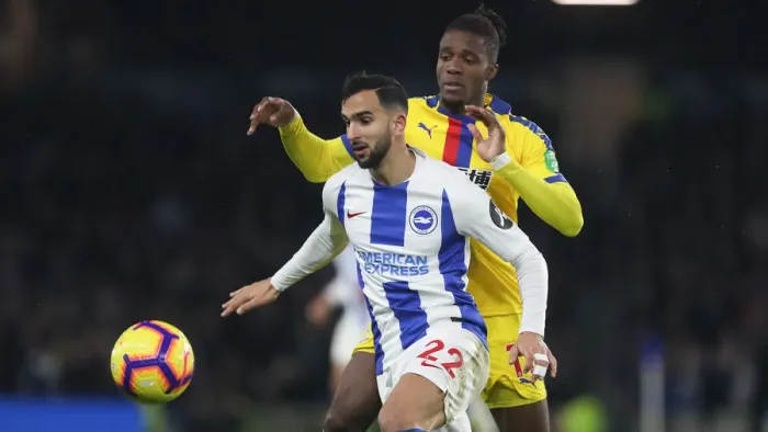 Framed Print : Brighton and Hove Albion vs. Crystal Palace: A Premier League Clash at American Express Community Stadium (04DEC18) Framed Print : Brighton and Hove Albion vs. Crystal Palace: A Premier League Clash at American Express Community Stadium (04DEC18)