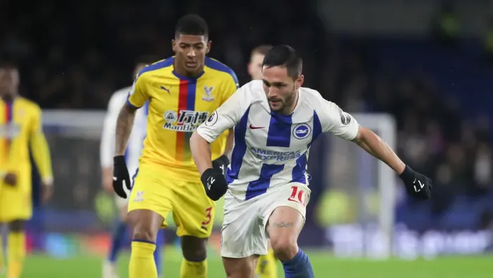 Framed Print : Brighton and Hove Albion vs. Crystal Palace: A Premier League Showdown at American Express Community Stadium (4th December 2018) Framed Print : Brighton and Hove Albion vs. Crystal Palace: A Premier League Showdown at American Express Community Stadium (4th December 2018)
