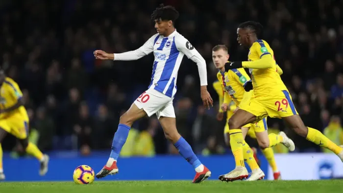 Framed Print : Brighton and Hove Albion vs. Crystal Palace: A Premier League Showdown at American Express Community Stadium (December 4, 2018)